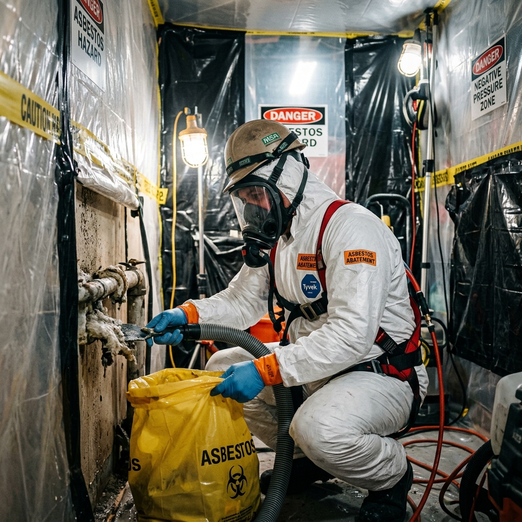 Asbestos Removal industry scene