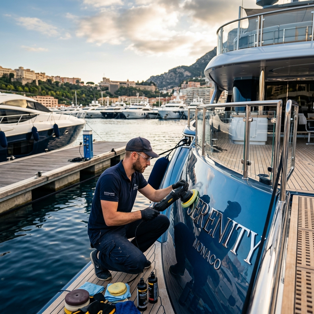 Boat Detailing industry scene