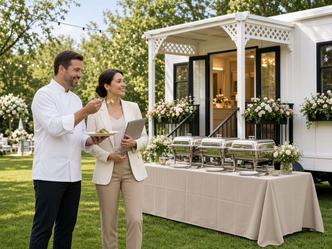 Catering Service industry scene