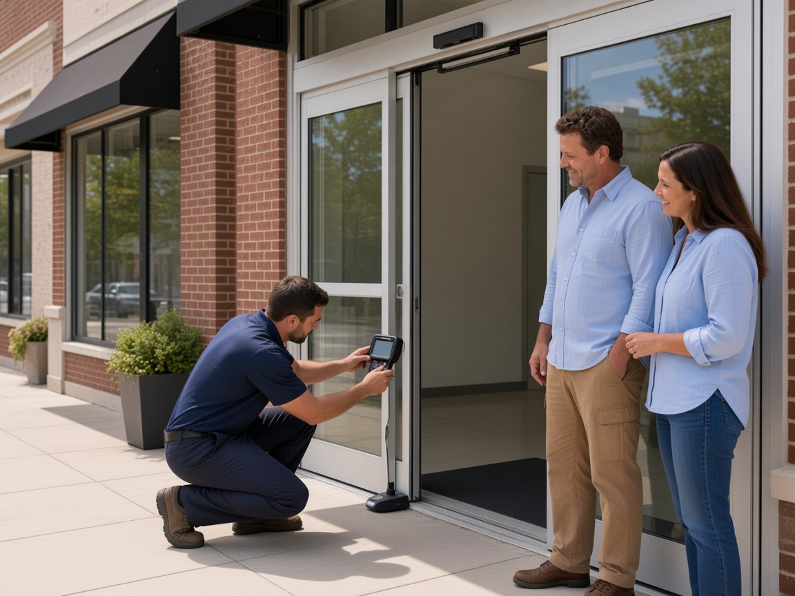 Commercial Door Repair industry scene