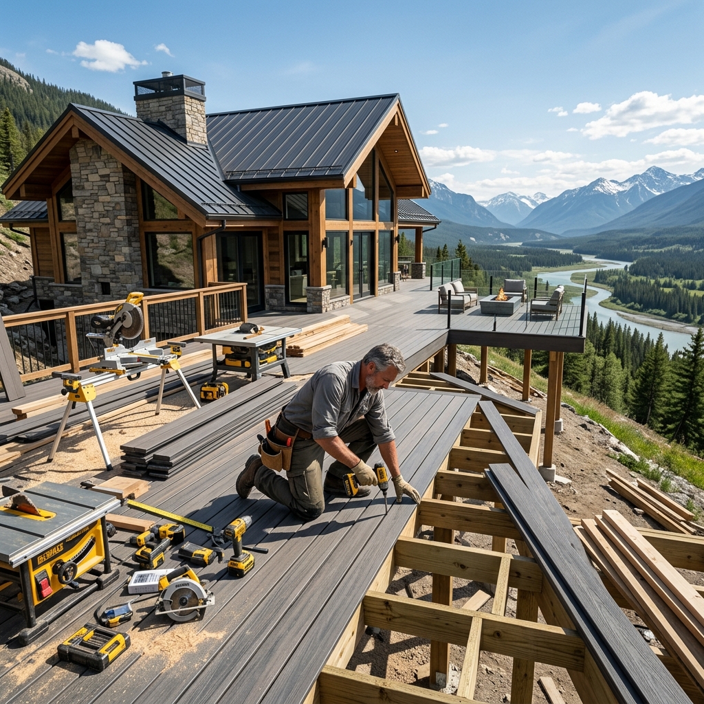 Deck Building industry scene
