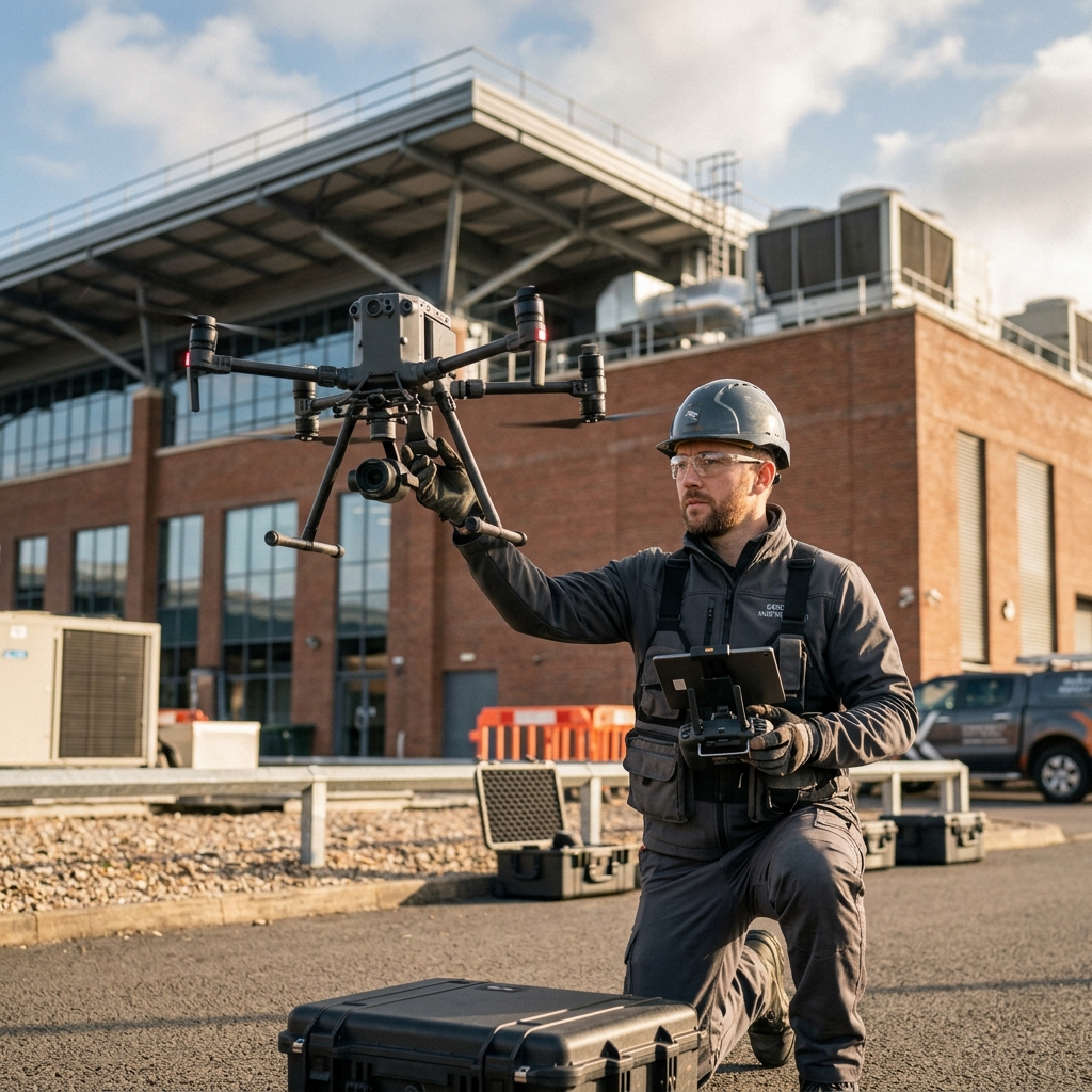 Drone Inspection industry scene