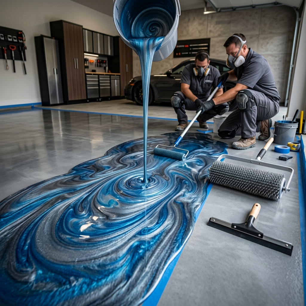 Epoxy Flooring industry scene