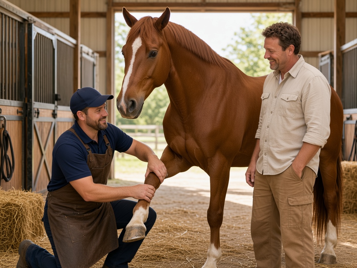 Farrier Service industry scene