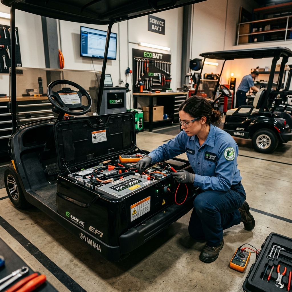Golf Cart Repair industry scene