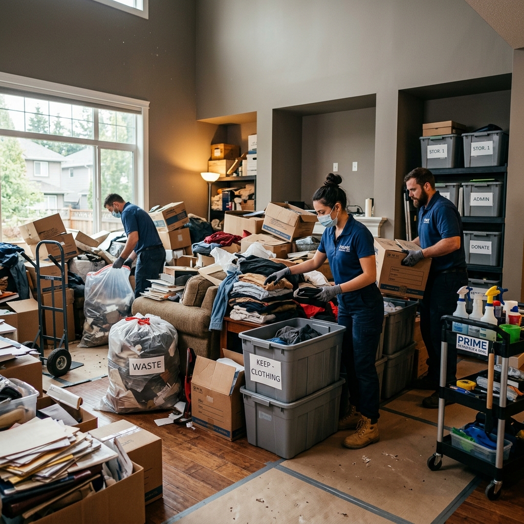 Hoarder Cleanup industry scene