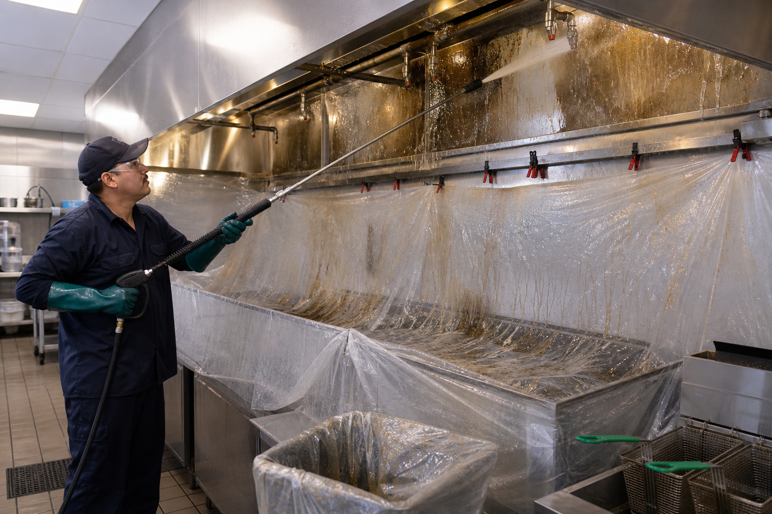 Hood Cleaning industry scene