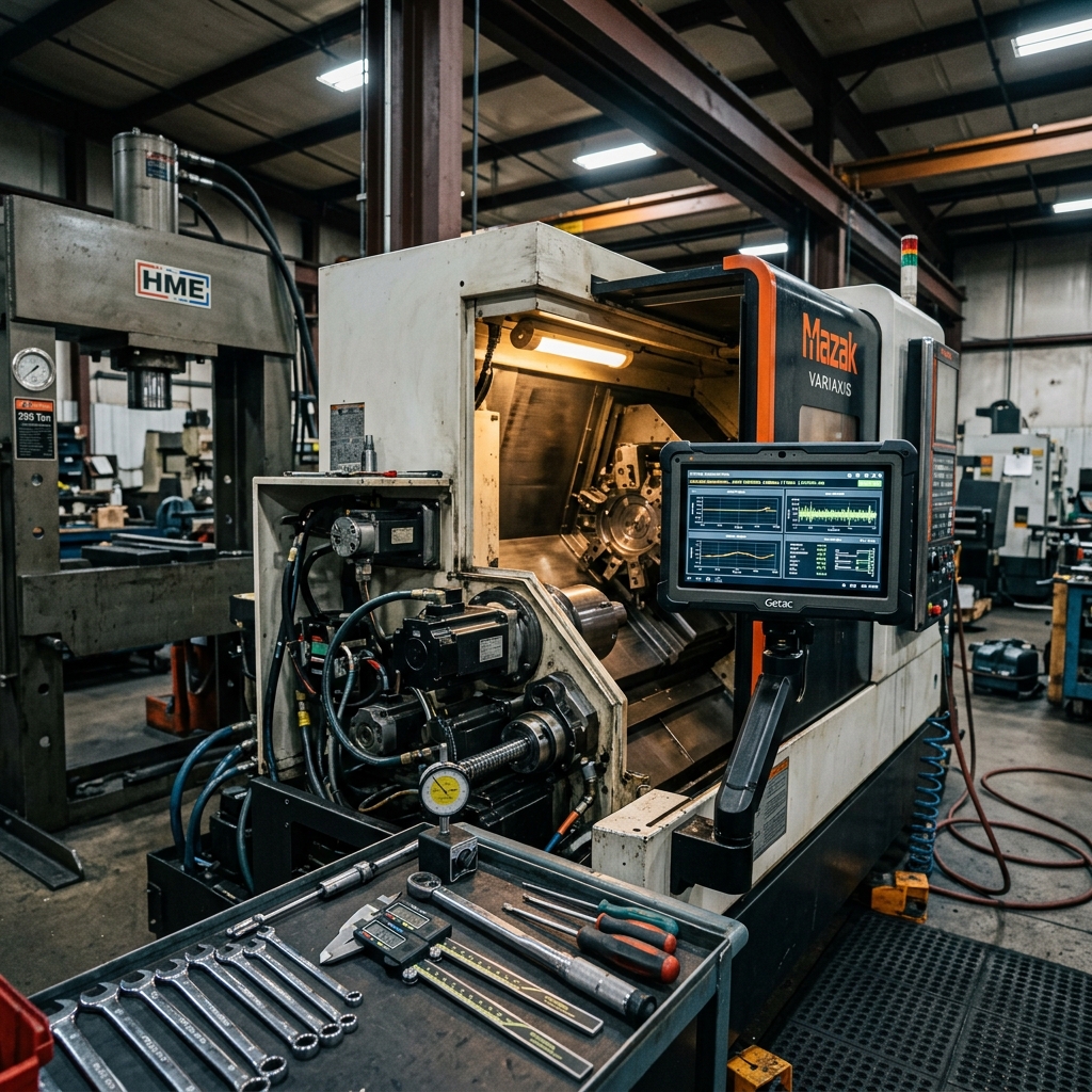 Industrial Equipment Repair industry scene