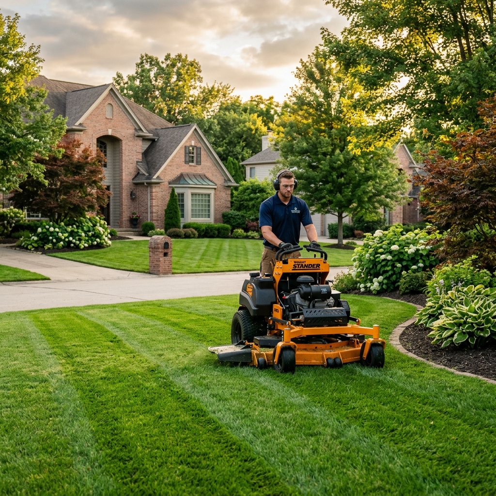 Lawn Care industry scene