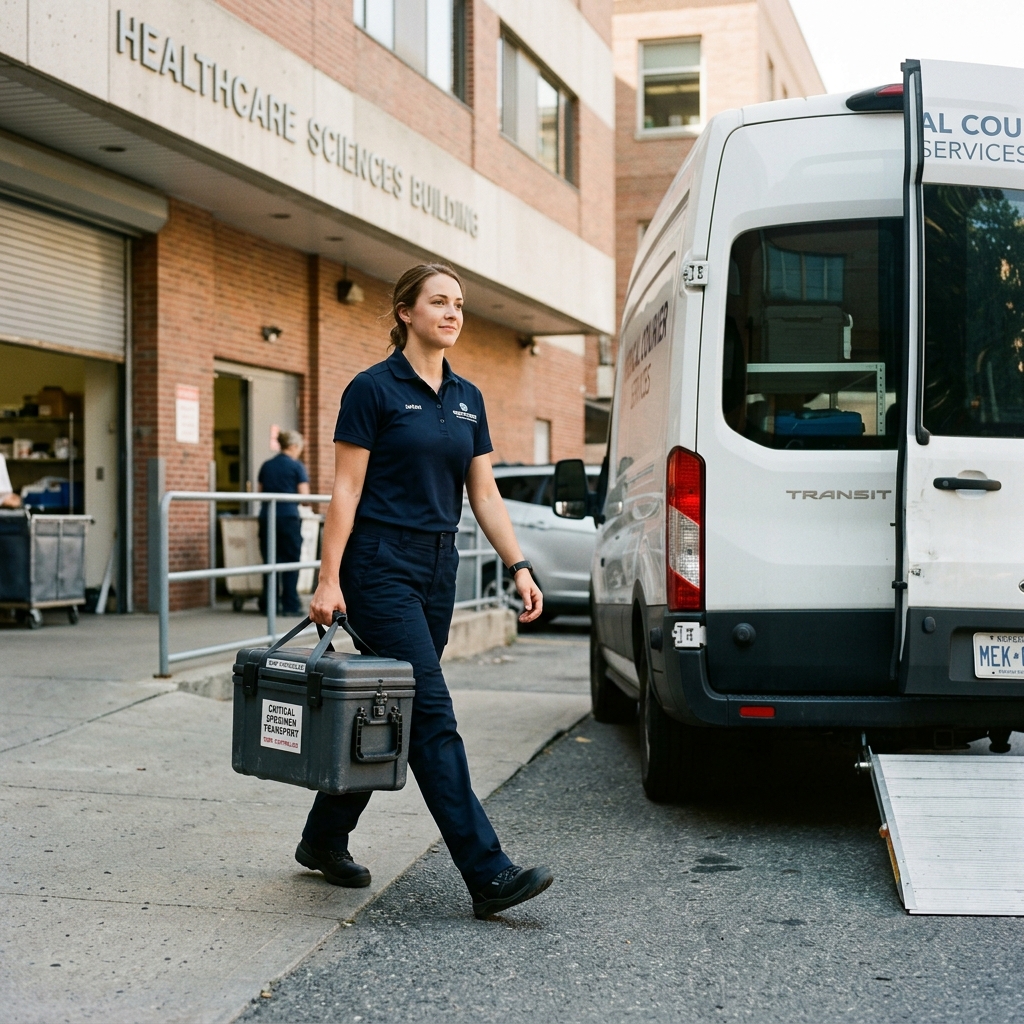 Medical Courier industry scene