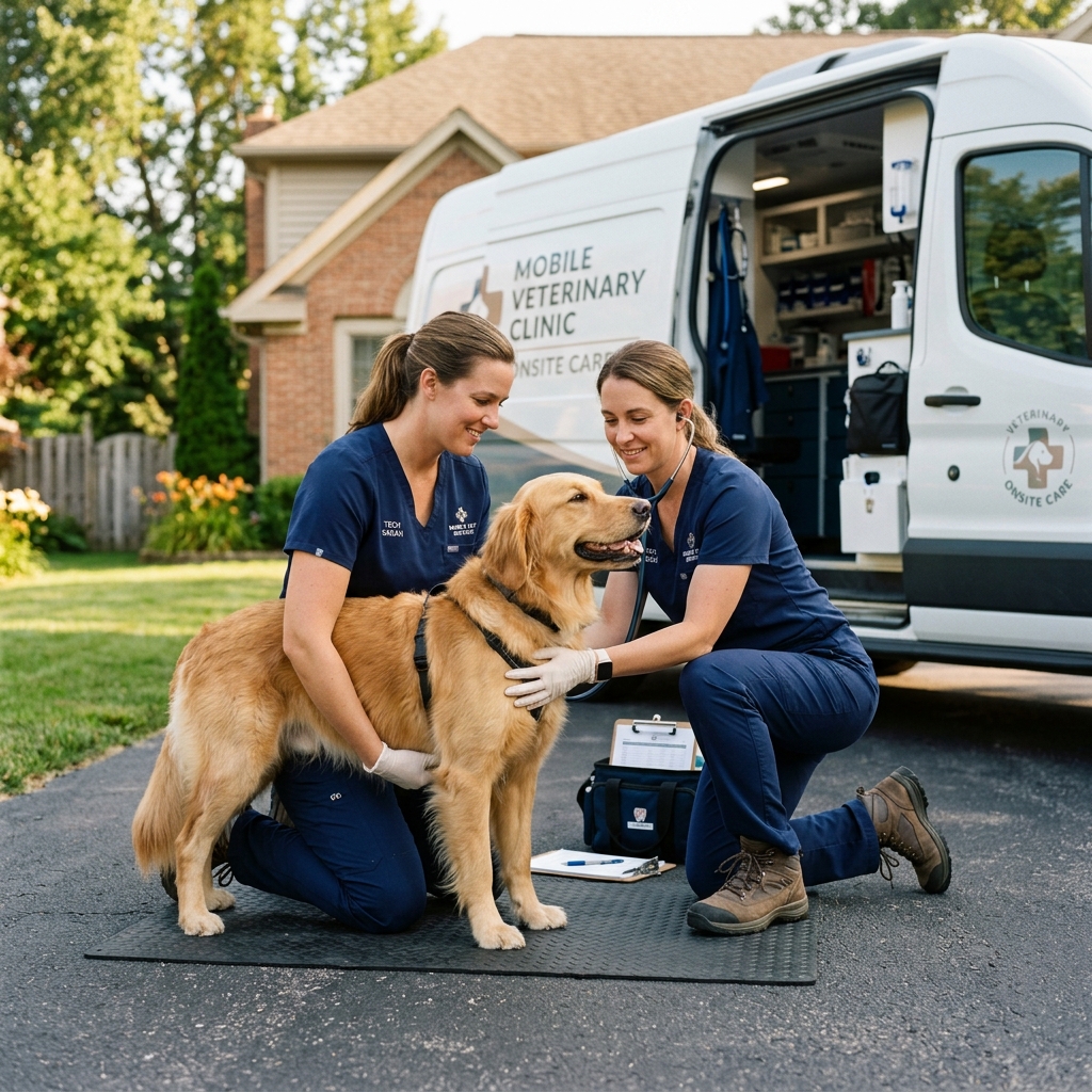 Mobile Veterinary industry scene