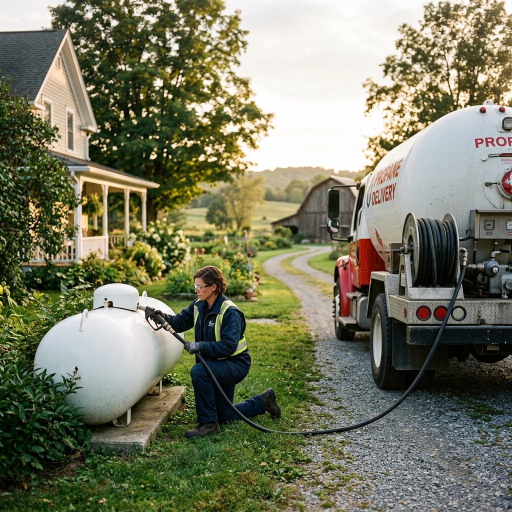 Propane Delivery industry scene