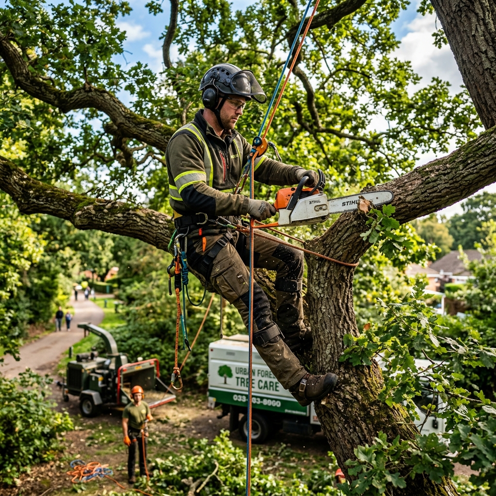 Tree Service industry scene