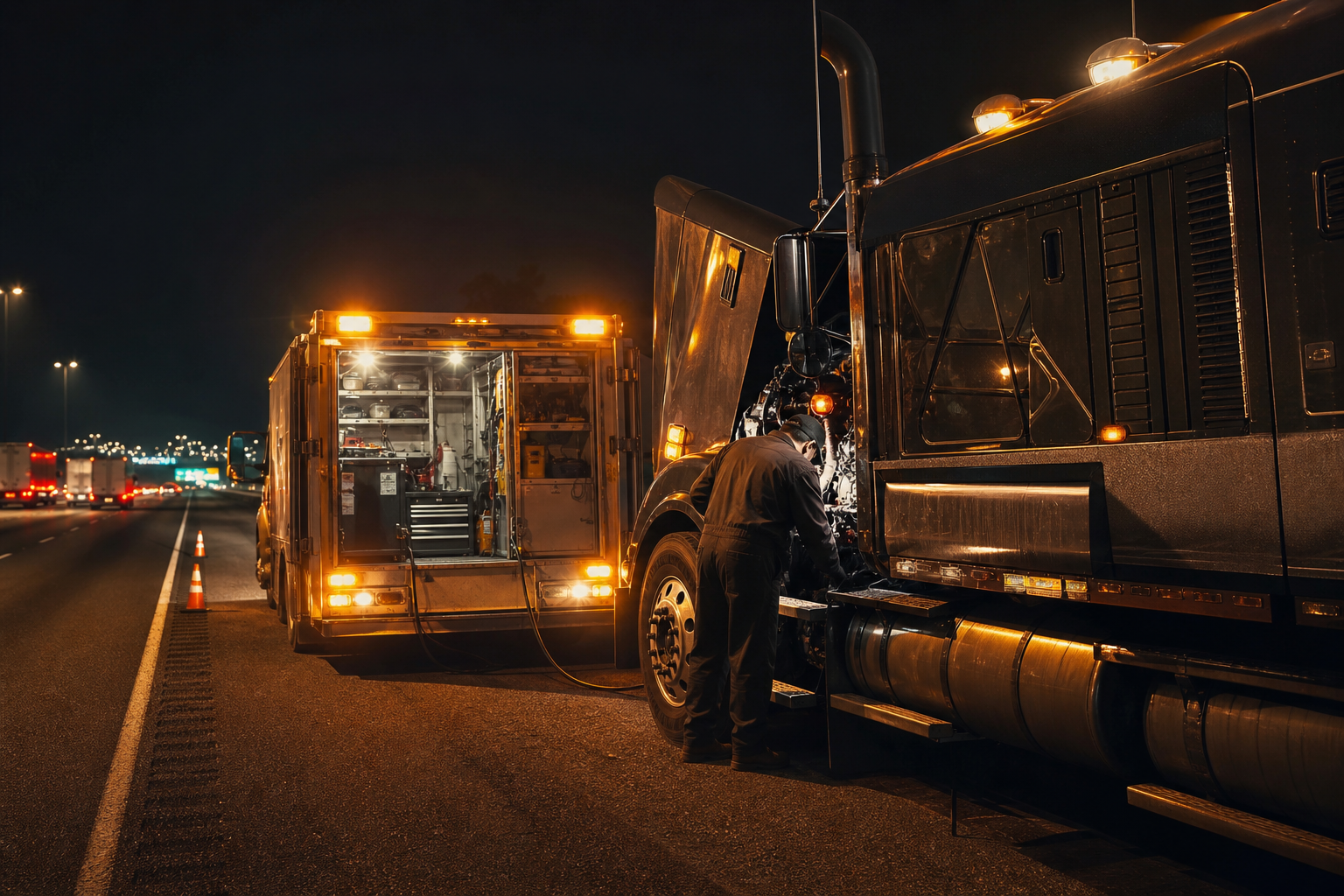 Truck Repair industry scene