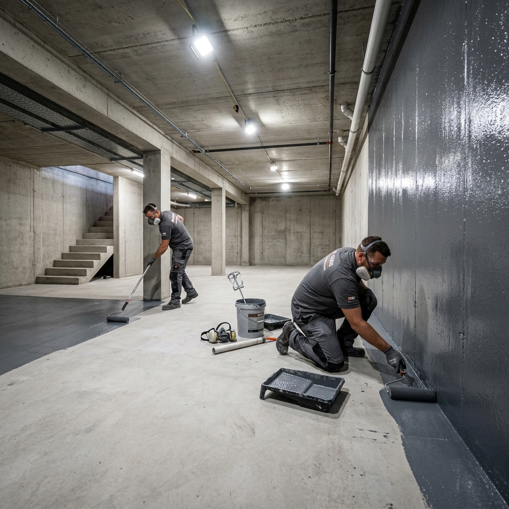Waterproofing industry scene